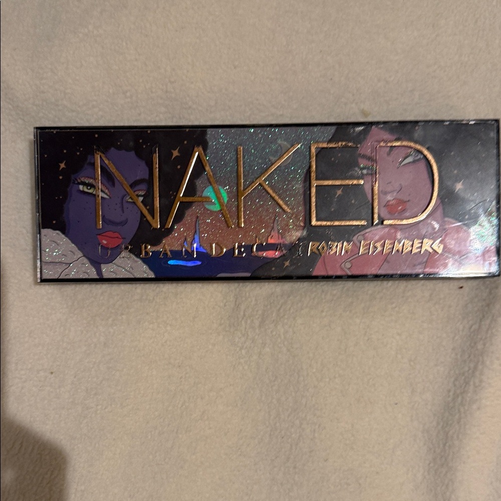 NAK Eyeshadow Palette - Purple, Pink, Gold Accents